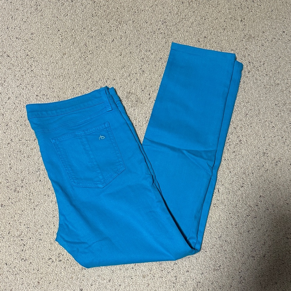 NWOT Rag & Bone Vibrant Blue Skinny Jeans